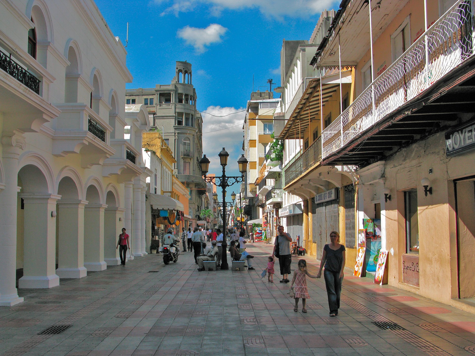 zona colonial v Santo Domingo